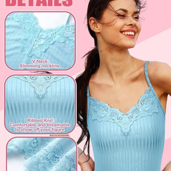 6 Pack Crop  Tops - Picture 2 of 3